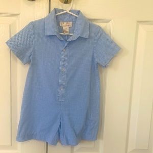 Boys collared romper-Rosalina